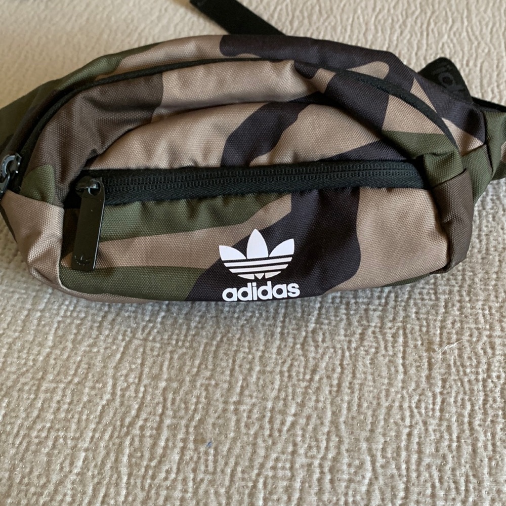 Adidas camo fanny pack